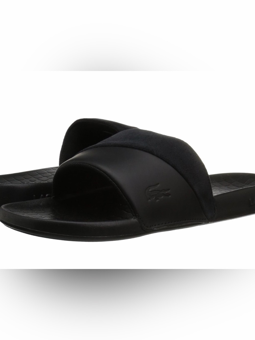 Lacoste Women’s Slides Sandals Black (Size 8)